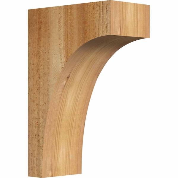 Ekena Millwork Huntington Rough Sawn Corbel, Western Red Cedar, 4"W x 8"D x 12"H COR04X08X12HUN00RWR - main